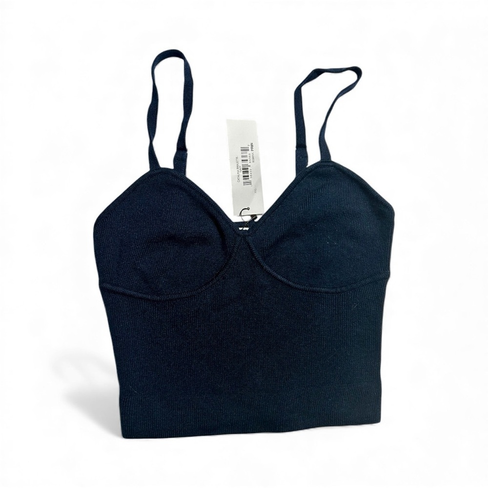 The Drop Catalina Bralette | Navy XXS | Cozy-Chic Staple - Picture 3 of 6